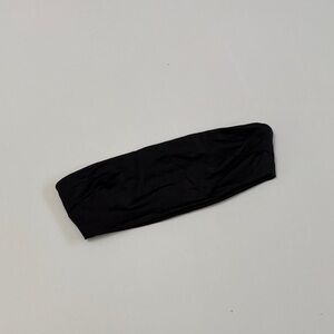 Black Bandeau Swim Top